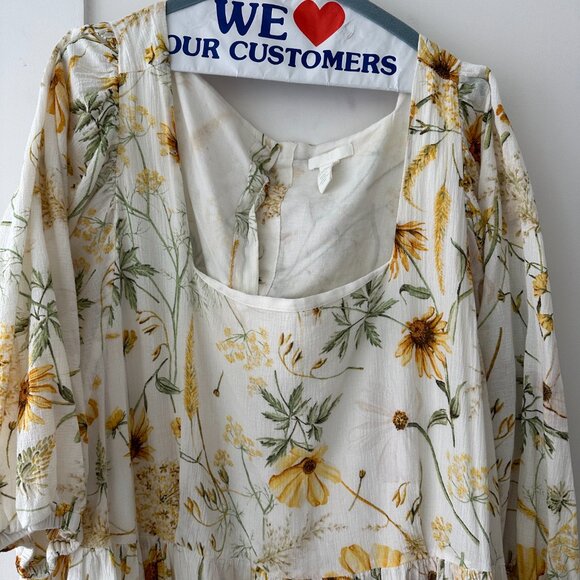 H&M | Flowy Floral Dress | XXL - Picture 2 of 5
